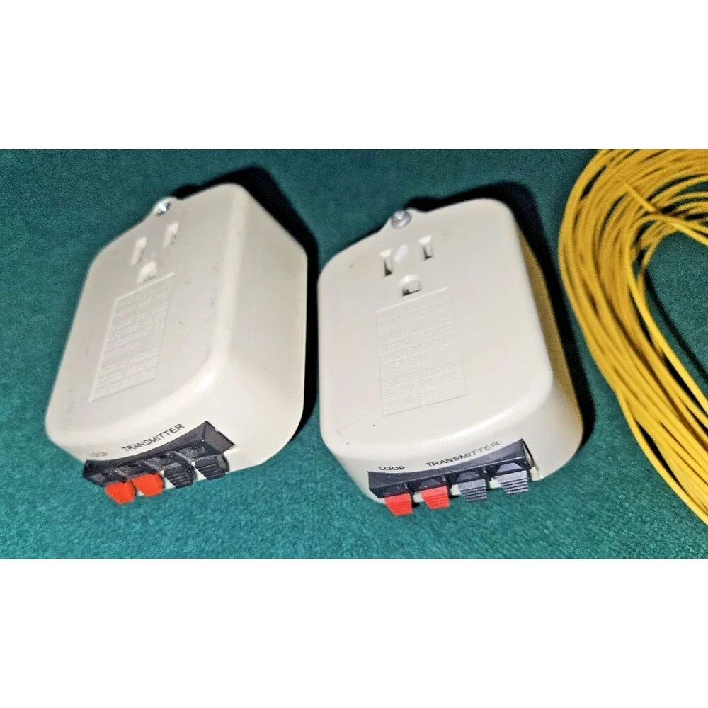 2 Premier Pet In Ground Dogs Fence Transmitter System Collar Outdoor Yard RFA852